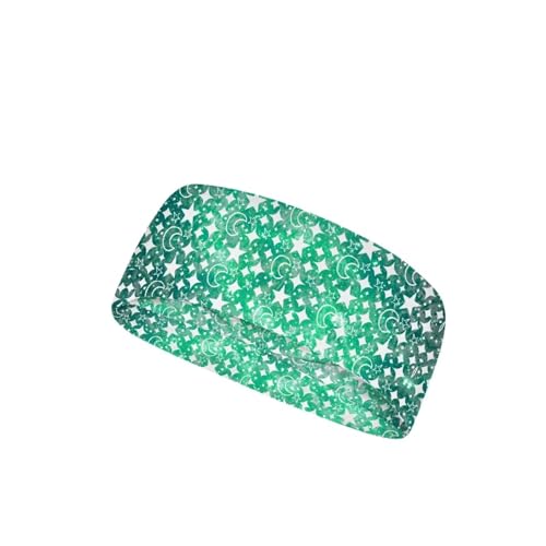 Stars and Moon Green