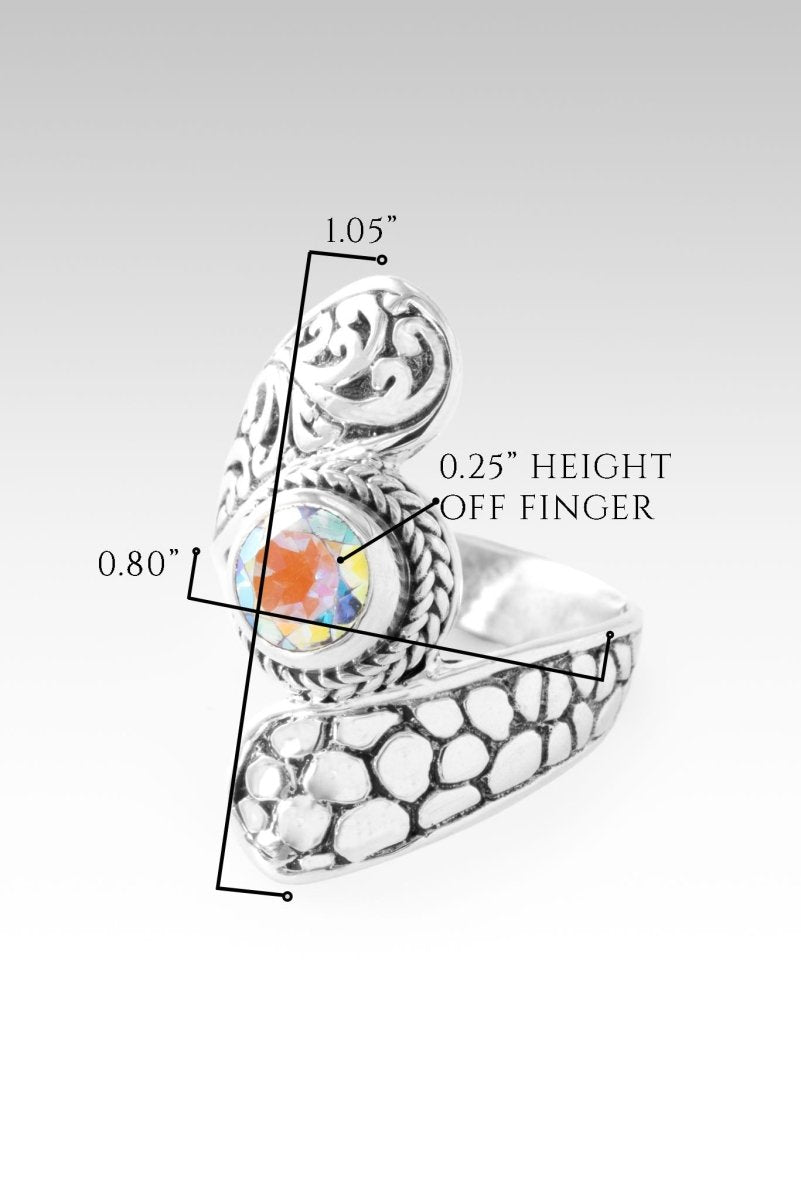Dream Boldly Ring™ in Mercury Mist™ Mystic Topaz - Elegant Sterling Silver Jewelry for Women, Perfect for Weddings, Anniversaries & Special Occasions