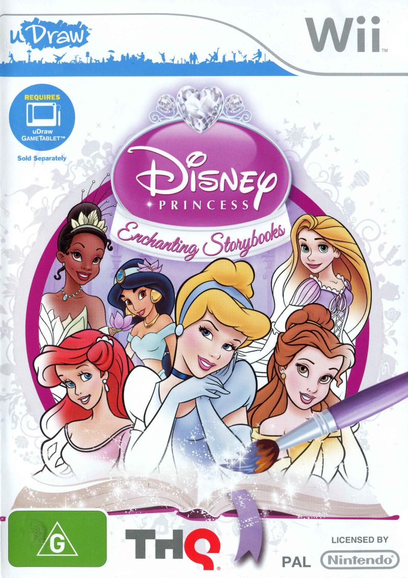 Disney Princess Enchanting Storybooks - Nintendo Wii Game PAL Version - Fun Family Adventure for Kids & Disney Fans