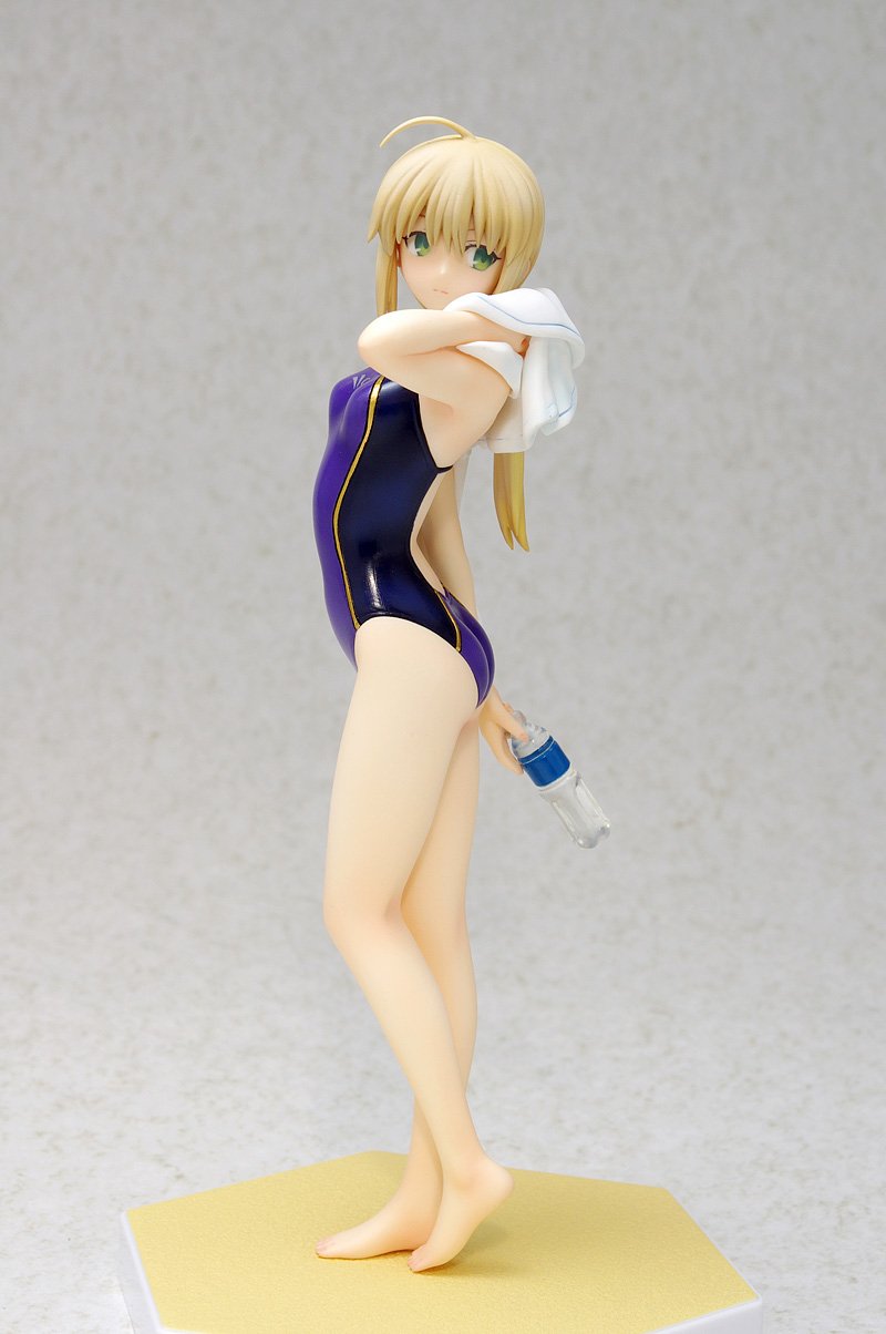 Fate/Zero Saber Swimsuit Ver. 1/10 Scale PVC Figure - Anime Collectible for Display & Gift Giving | Perfect for Anime Fans, Home Decor, and Themed Collections
