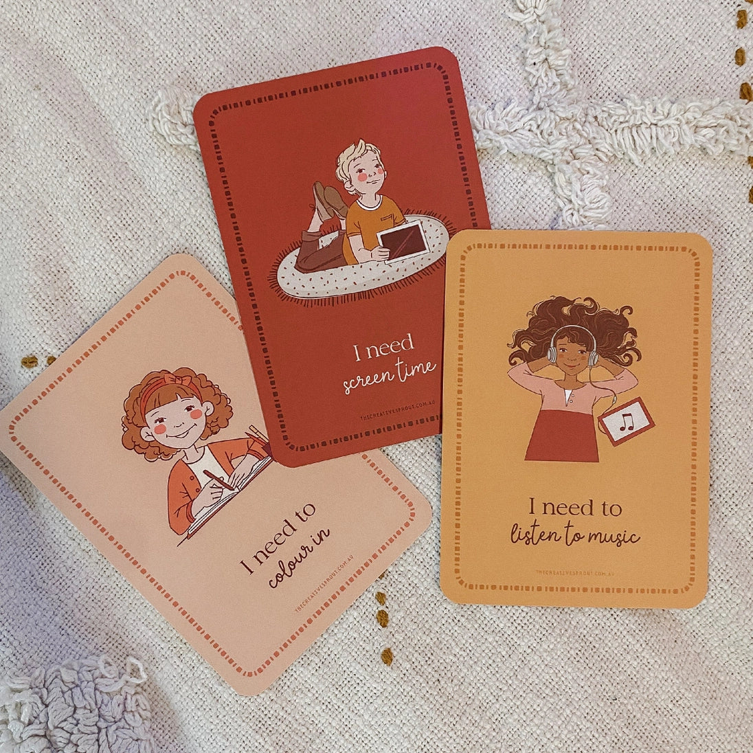 Creative Sprout Communication Cards for Kids - Fun & Educational Flashcards for Toddlers & Preschoolers - Perfect for Home, Classroom & Speech Therapy
