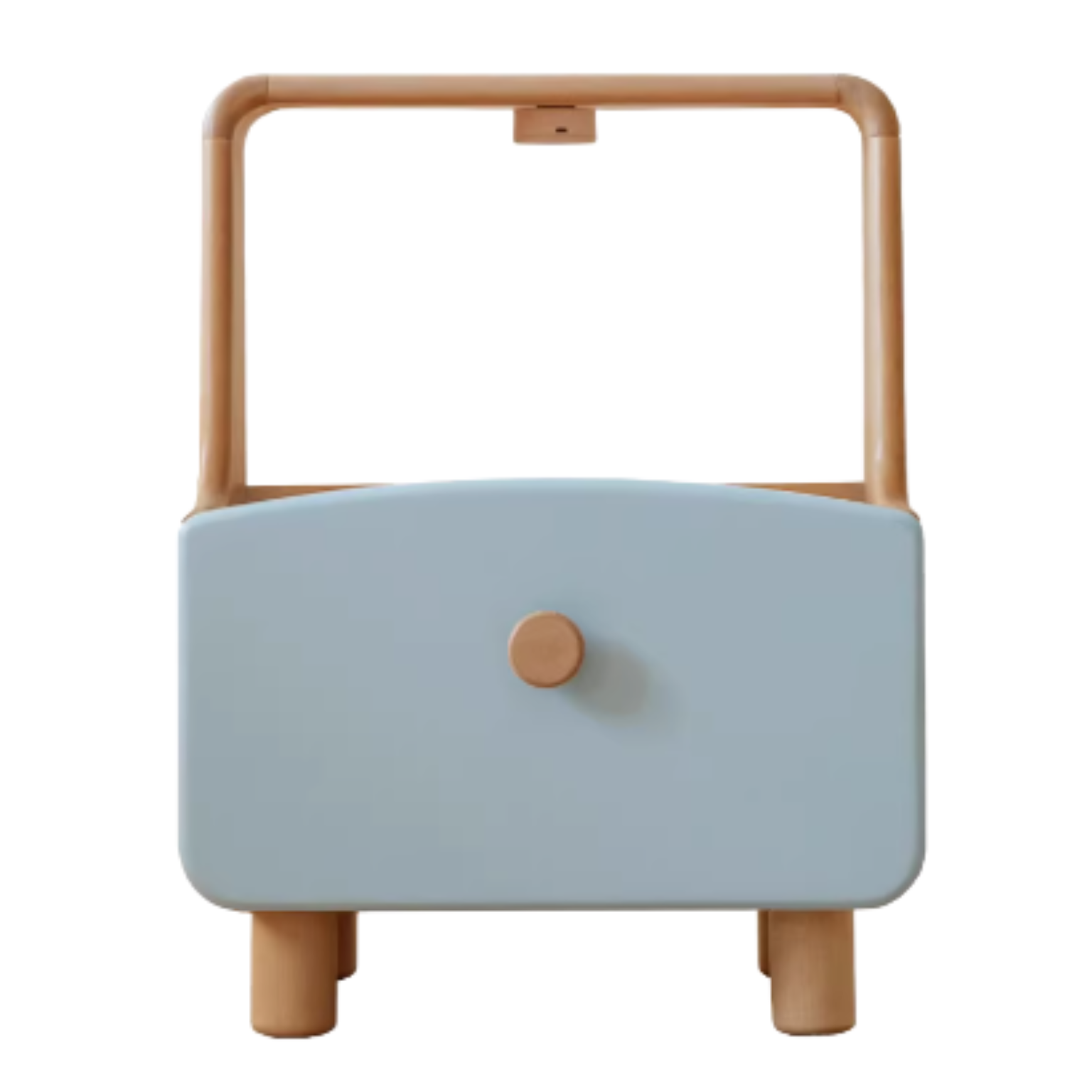 17.3x13.8x22.6 inch / 44x35x57.5 сm / Blue Color / Beech Nightstand