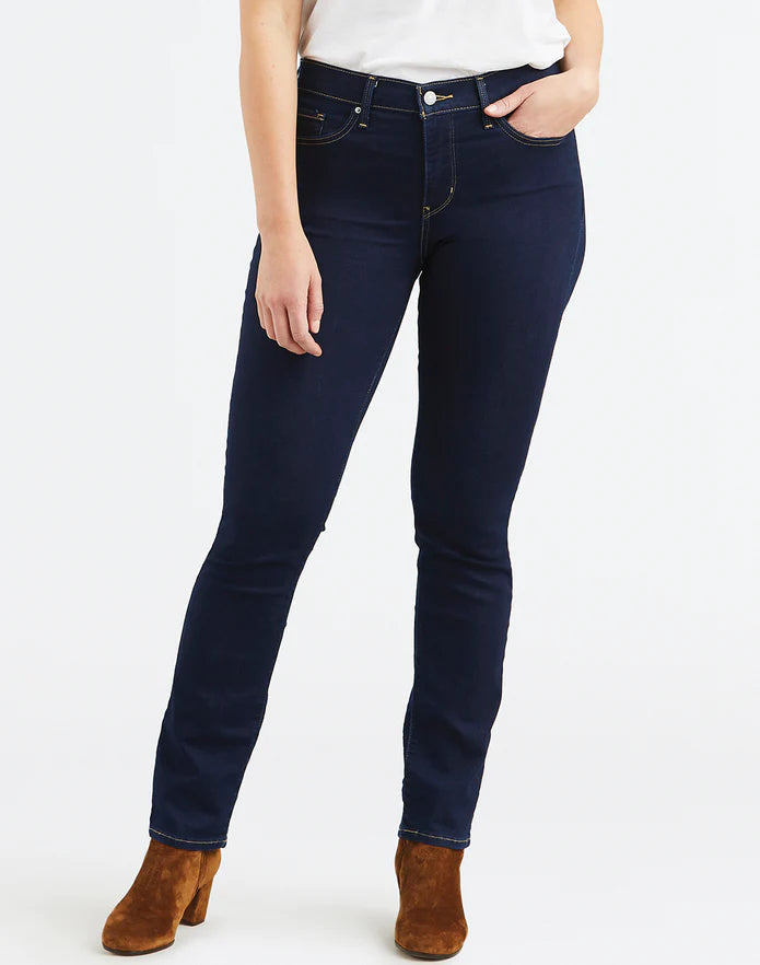 Women's Levi's 312 Slim Taper Jeans - High Waist Stretch Denim Pants for Comfort & Style | Perfect for Work, Casual Outings & Everyday Wear