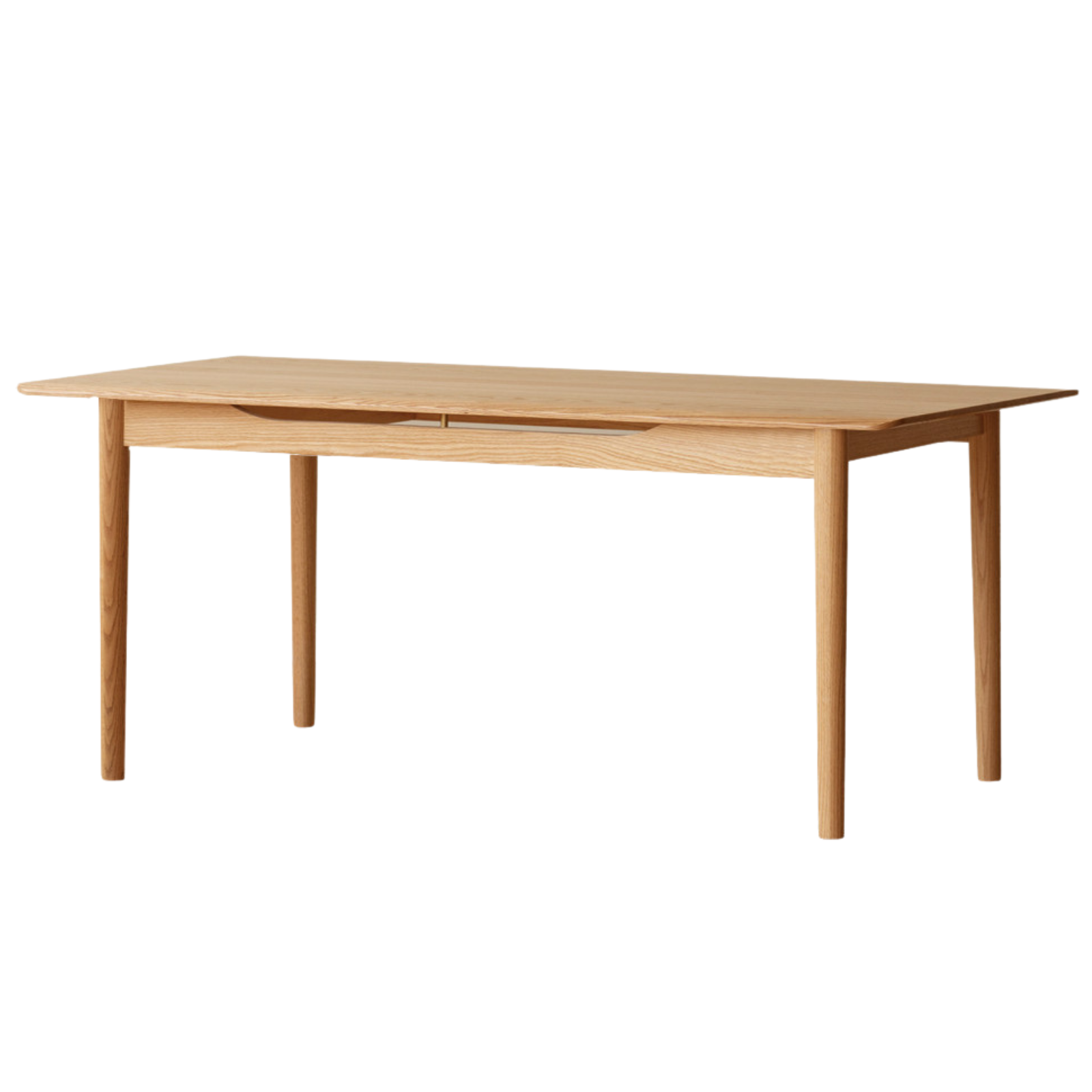 Solid Oak Wood Modern Coffee Table - Stylish & Durable Living Room Furniture for Home Decor & Entertaining