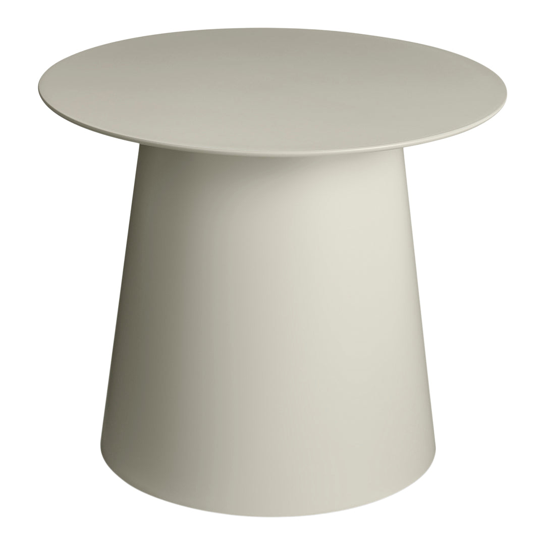 Modern Circular Low Cocktail Table - Stylish Coffee Table for Living Room, Lounge & Patio - Perfect for Small Spaces & Home Decor