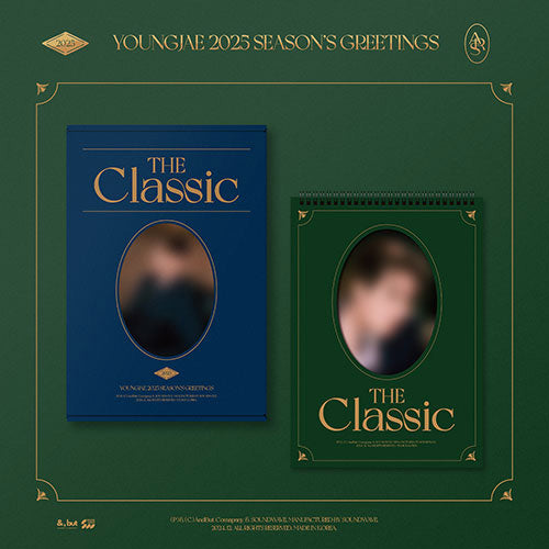 YOUNGJAE 2025 SEASON'S GREETINGS [THE Classic] - K-Pop Merchandise, Fan Collectibles, Perfect for K-Pop Fans and Gift Giving