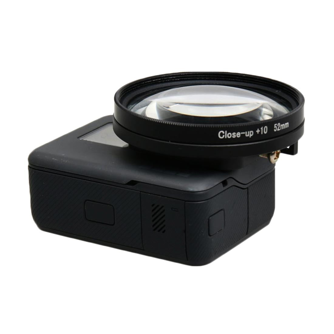 10x Macro Lens for GoPro Hero5 Action Camera - 52mm HD Close-Up Photography - Perfect for Underwater Shots, Jewelry & Small Object Photography