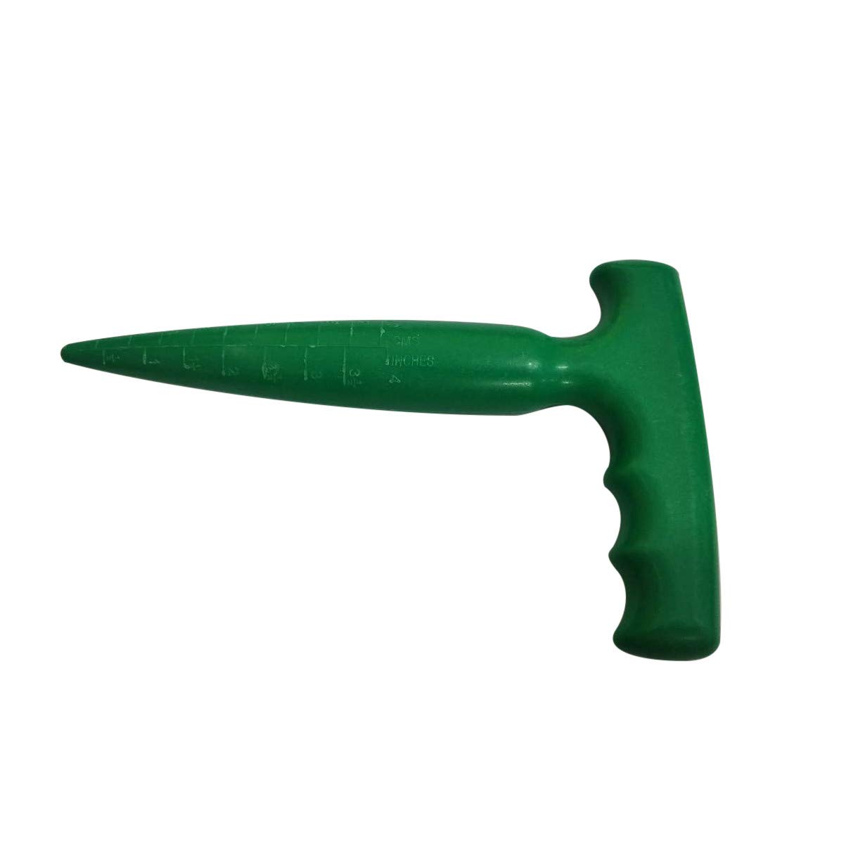 Yiser Puncher Nursery Gardening Tools - Durable Sowing & Planting Supplies for Lawn, Garden & Patio - Perfect for Annual Grass & Plant Migration (Green, One Size) - Ideal for Home Gardening & Landscaping Projects