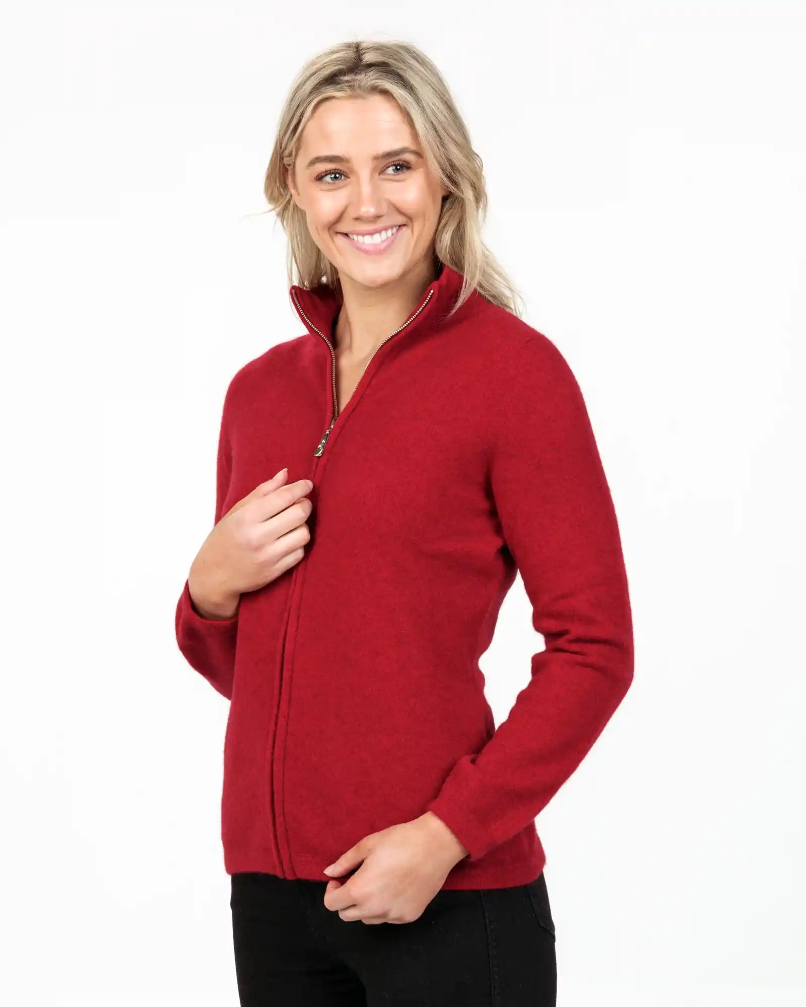 Berry Women's Plain Zip Jacket NB485 - Lightweight Casual Outerwear for Spring & Fall | Perfect for Daily Wear, Travel & Outdoor Activities