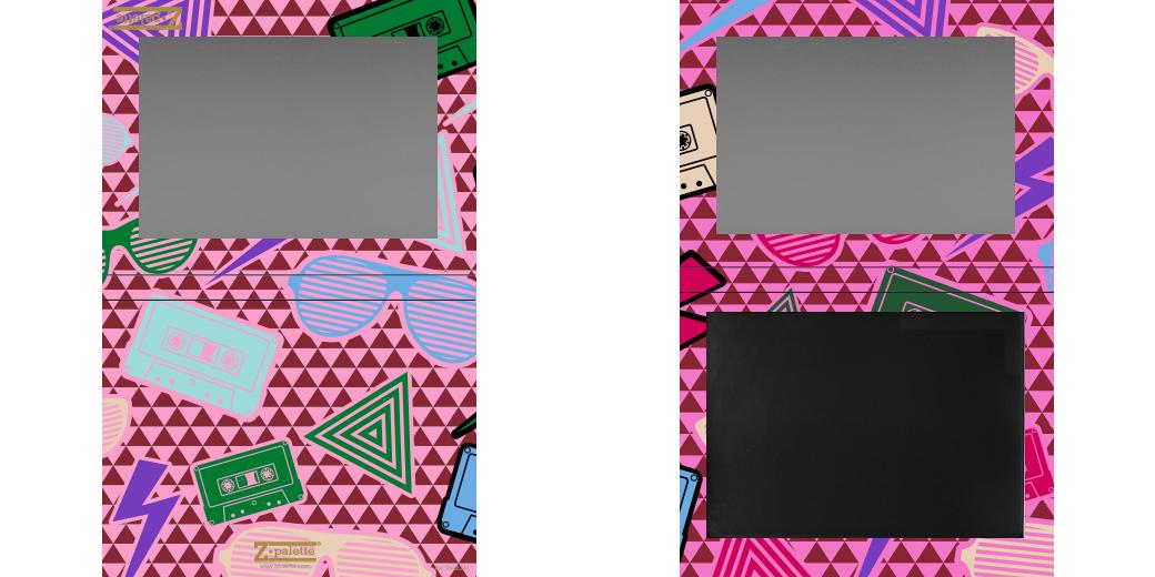 Custom Extra Large Z Palette - Magnetic Makeup Palette for Eyeshadows & Blush - Perfect for Professional Artists & Travel Makeup Organizer