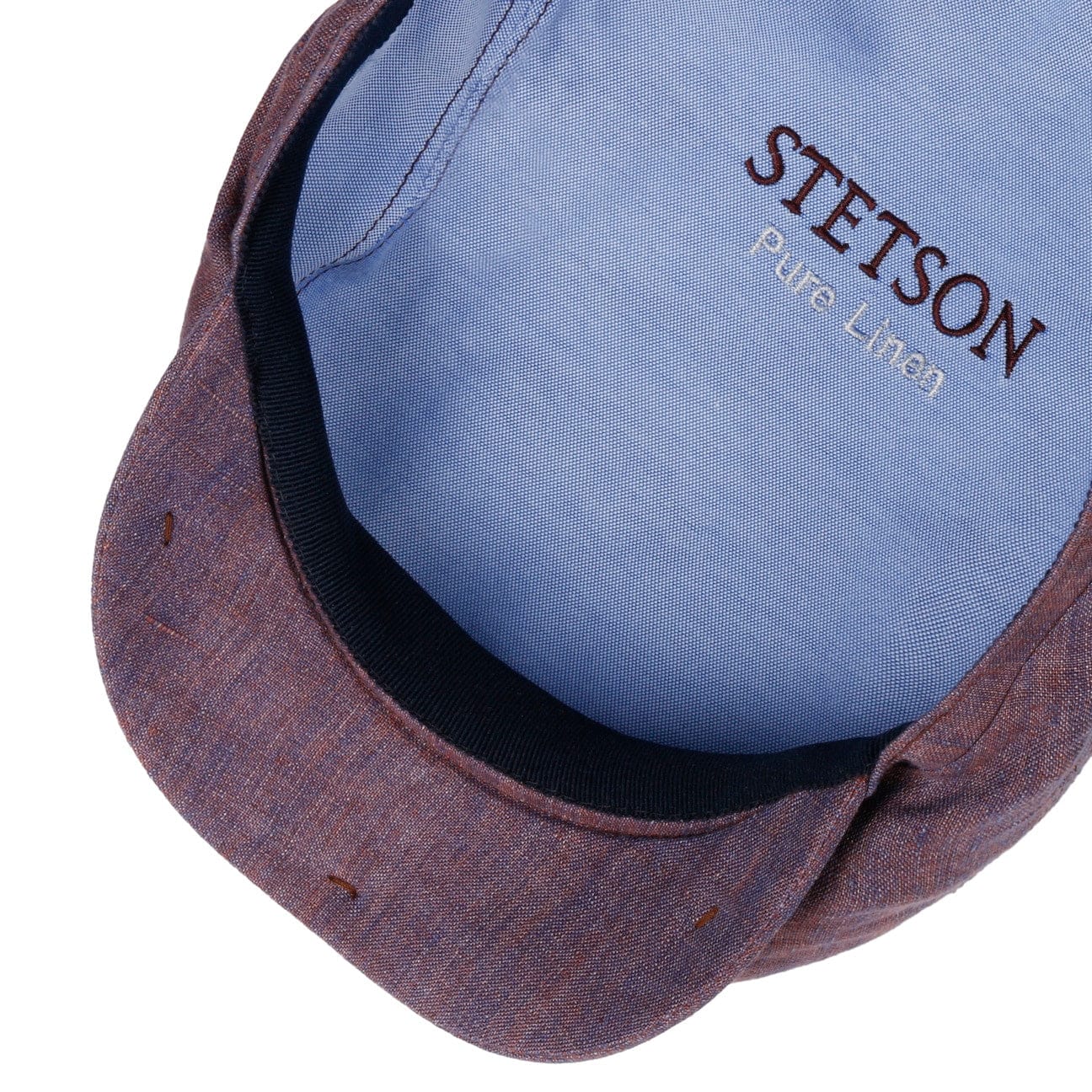 Stetson Belfast Linen Summer Flat Cap - Lightweight Breathable Hat for Men - Perfect for Outdoor Activities, Beach Vacations & Casual Style