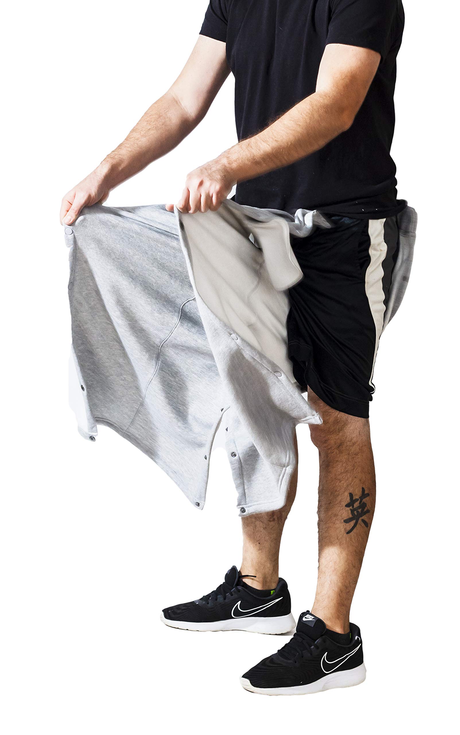 Funny Guy Mugs Retro Tearaway Sweatpants for Men - Premium Breakaway Joggers Pants | Comfortable Lounge Pants for Gym, Workout & Casual Wear