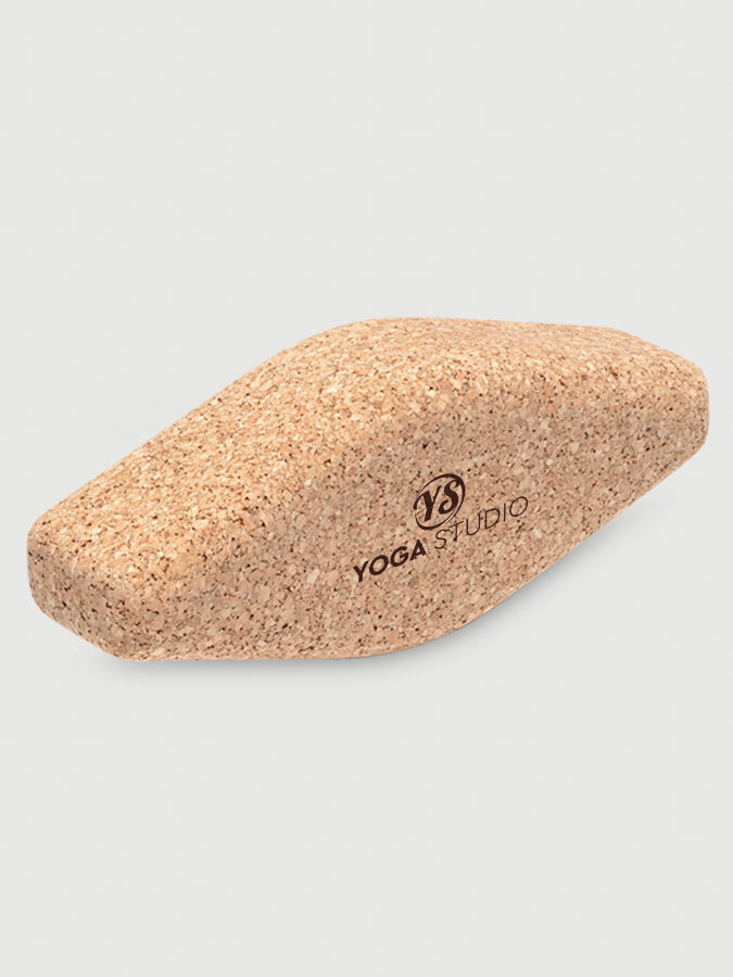 Premium Cork Yoga Block - Non-Slip Eco-Friendly Yoga Brick for Hot Yoga, Pilates & Home Workouts - Ideal for Beginners & Advanced Yogis