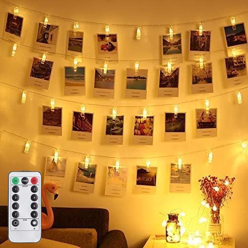 40 LED Fairy String Lights with Remote - 14ft Warm White Starry Twinkle Lights for Christmas, Halloween, Thanksgiving, Wedding & Valentine's Day Decor - Perfect for Bedroom, Garden, Party & Home Festival Decoration