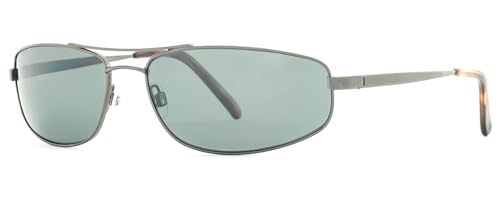 Dark Gun Metal Silver Brown