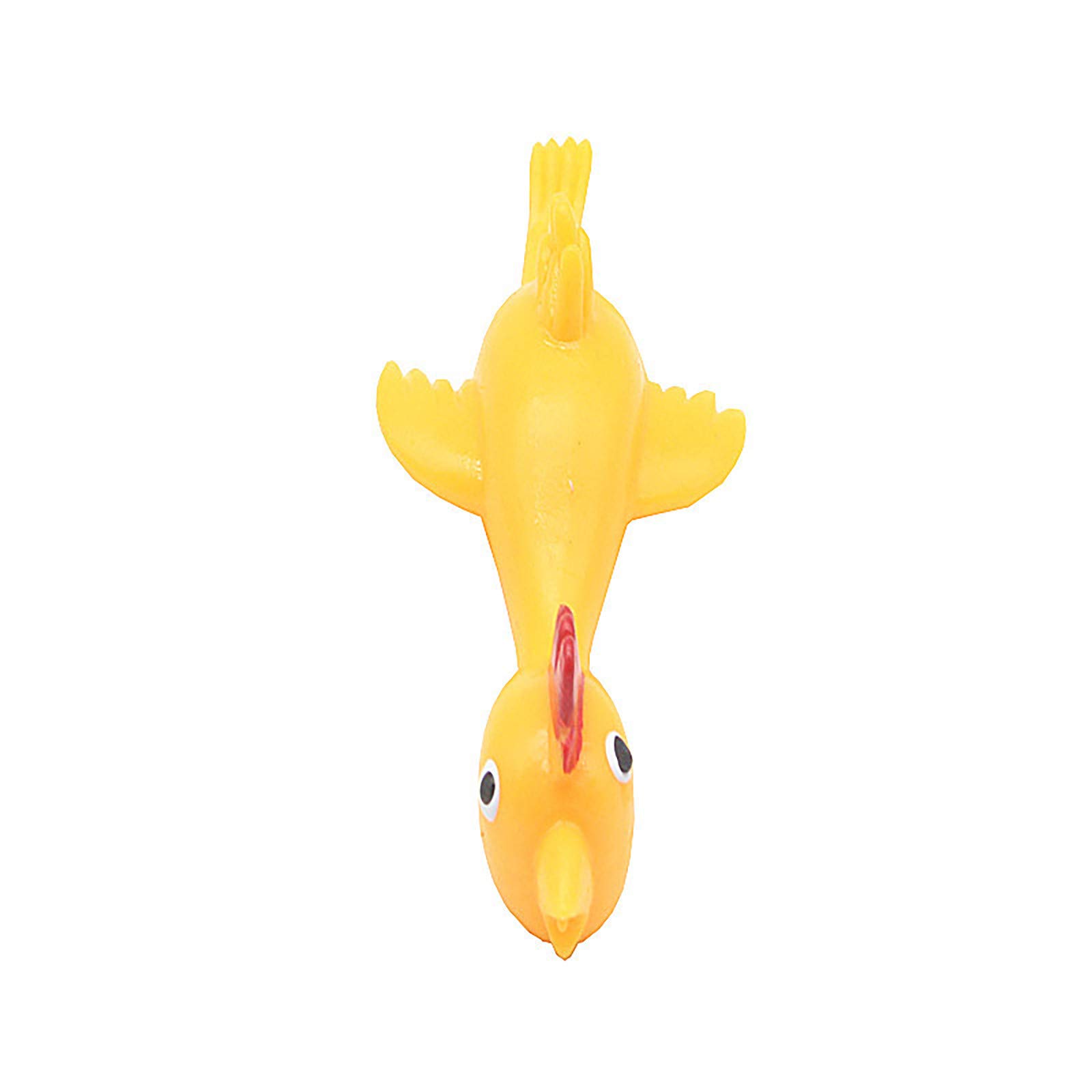 Povvinmg Kids Ship Toy - Fun Rubber Chicken Flying Toy with Light for Creative Play & Prank Gifts | Giant Connect Four Yard Game with Carry Tote | Outdoor & Indoor Family Game Night