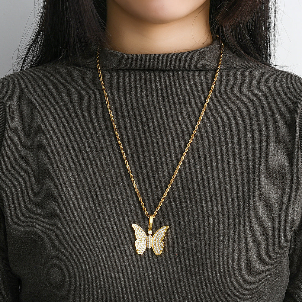 18K Gold Plated Solid Necklace for Women - Elegant & Durable Jewelry Gift for Birthday, Anniversary & Special Occasions