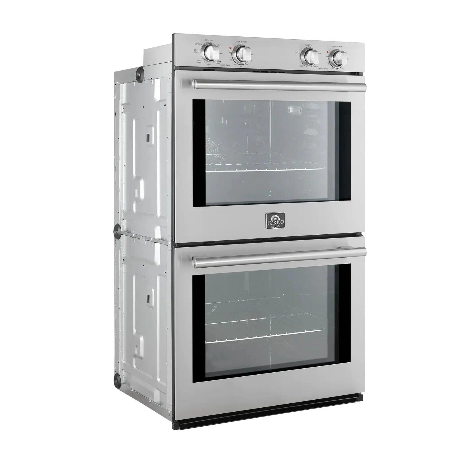 Forno Vomero 30 Inch Stainless Steel Double Wall Oven with Convection - FBOEL1324 30