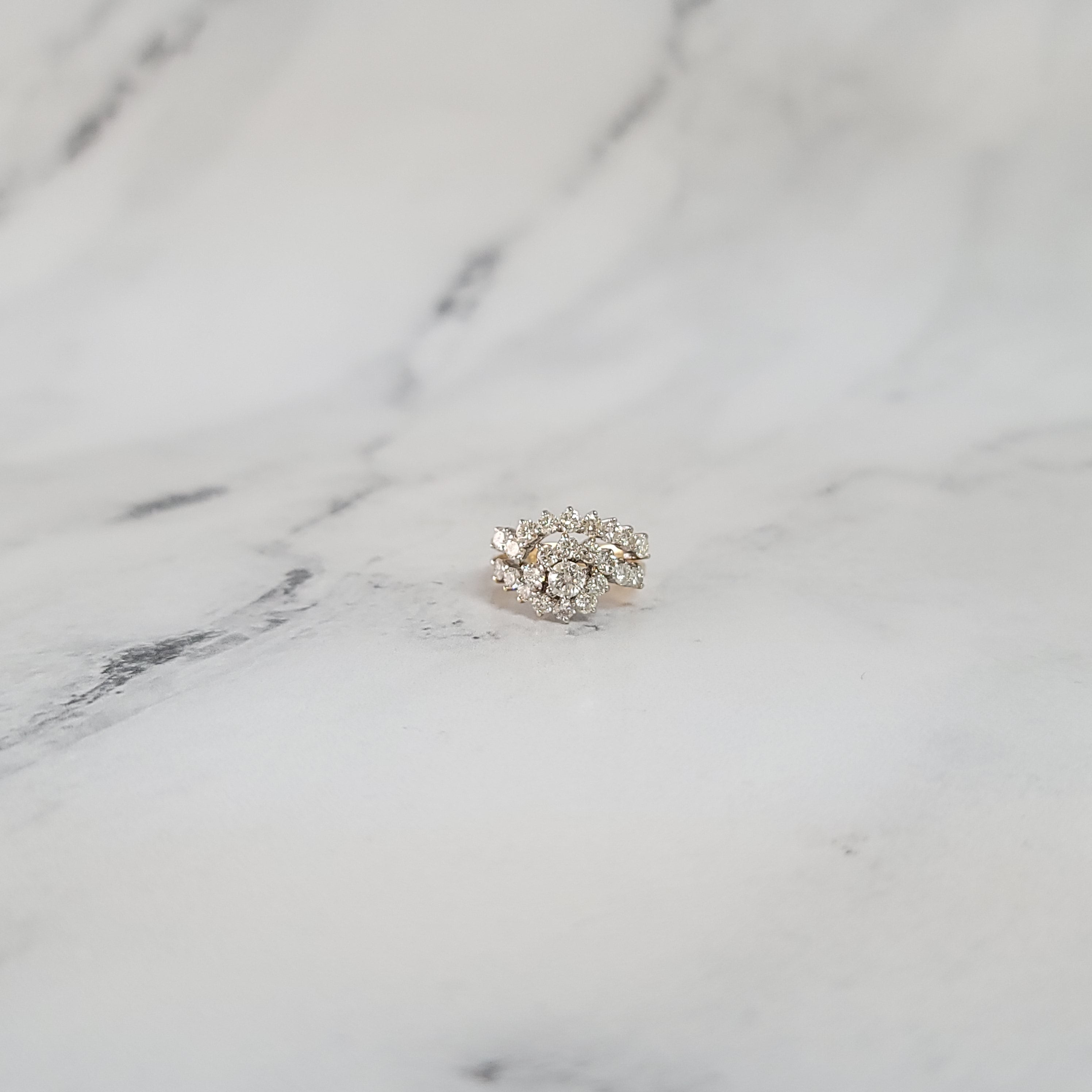 2 Carat Diamond Wedding Ring Set for Women - Elegant Solitaire Engagement & Bridal Jewelry - Perfect for Proposals, Anniversaries & Special Occasions
