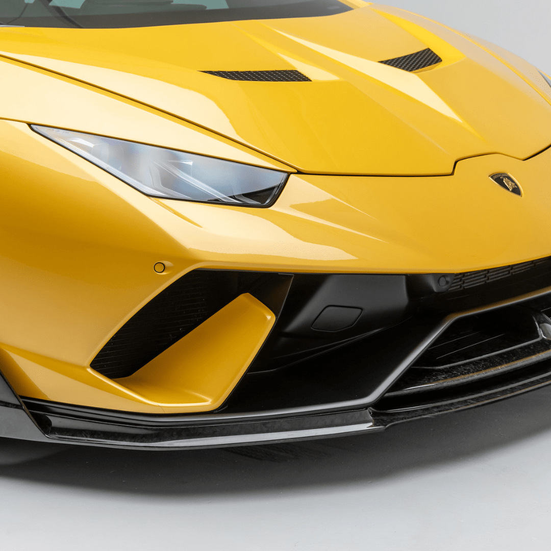 Lamborghini Huracan Performante Vicenza Edition Carbon Fiber Aero Front Spoiler - High Performance Car Body Kit for Racing & Street Use