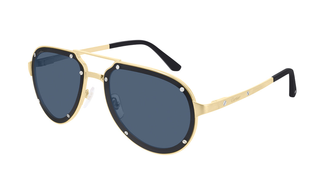 Gold - Blue Lens