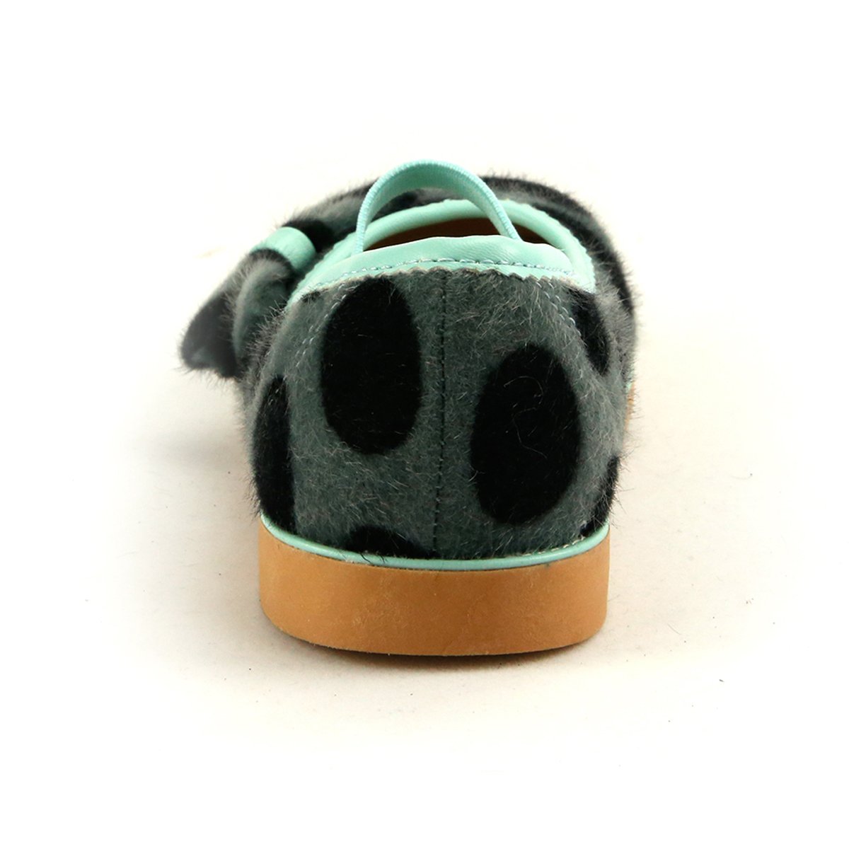 Polka Dot Mary Jane Flat Shoes for Girls - The Doll Maker Furskin Collection | Comfortable & Stylish School Shoes, Party Wear, and Everyday Fashion