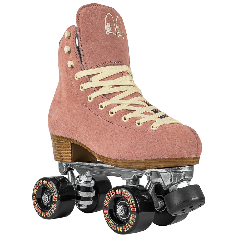 Chuffed Wanderer Skateboard - Peach Pink | High-Performance Skateboard for Street & Park Riding | Perfect for Beginners & Pros