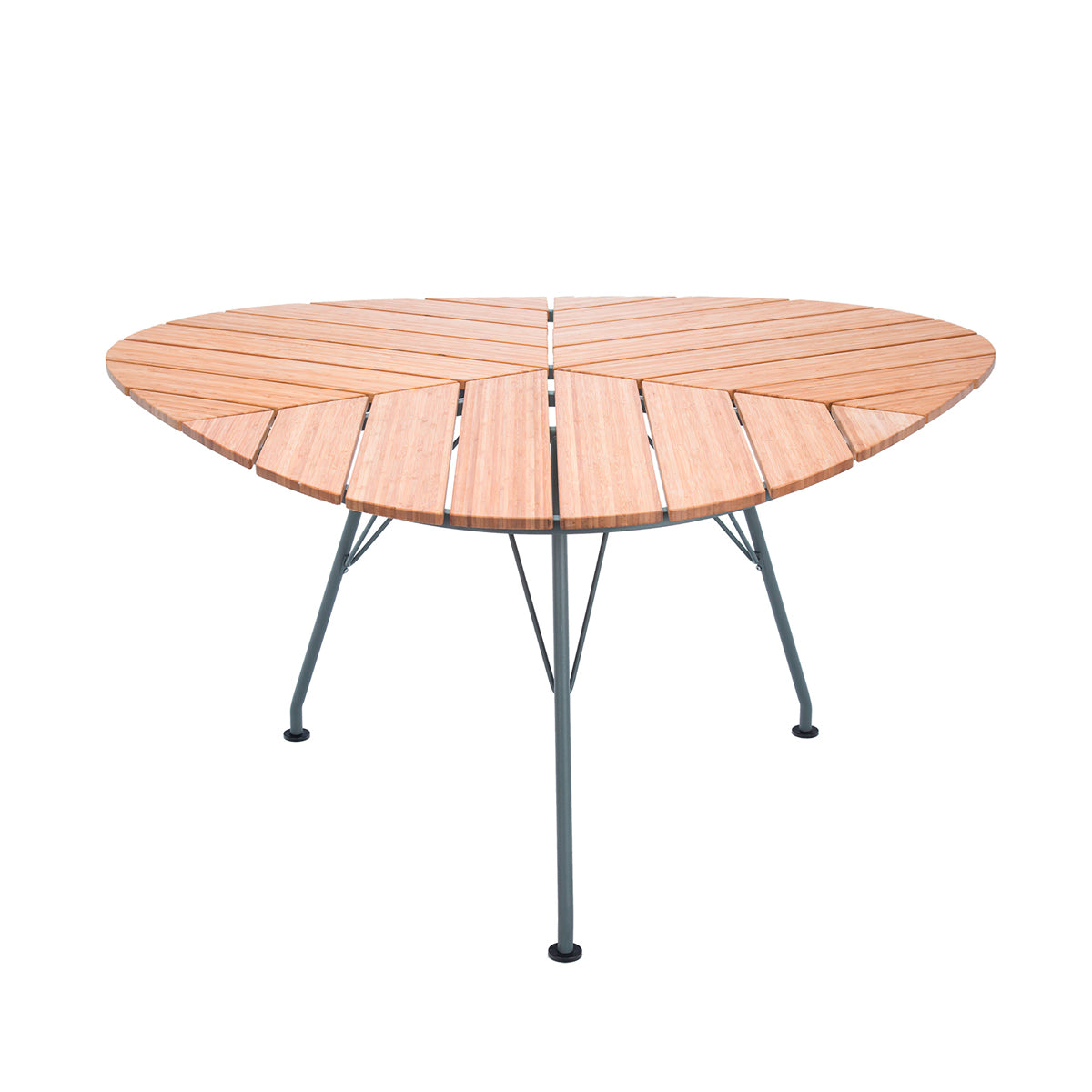 Premium Bamboo Outdoor Dining Table - Eco-Friendly & Weather-Resistant Patio Furniture for Garden, Deck, and Backyard Dining