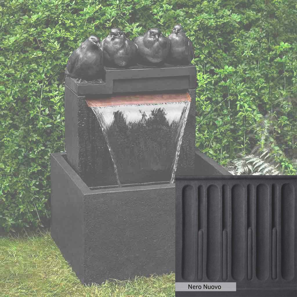 Campania International Quartet Fountain - Classic Outdoor Garden Water Feature for Patio, Yard, and Landscape Decor | Perfect for Backyard, Poolside, and Entryway Ambiance