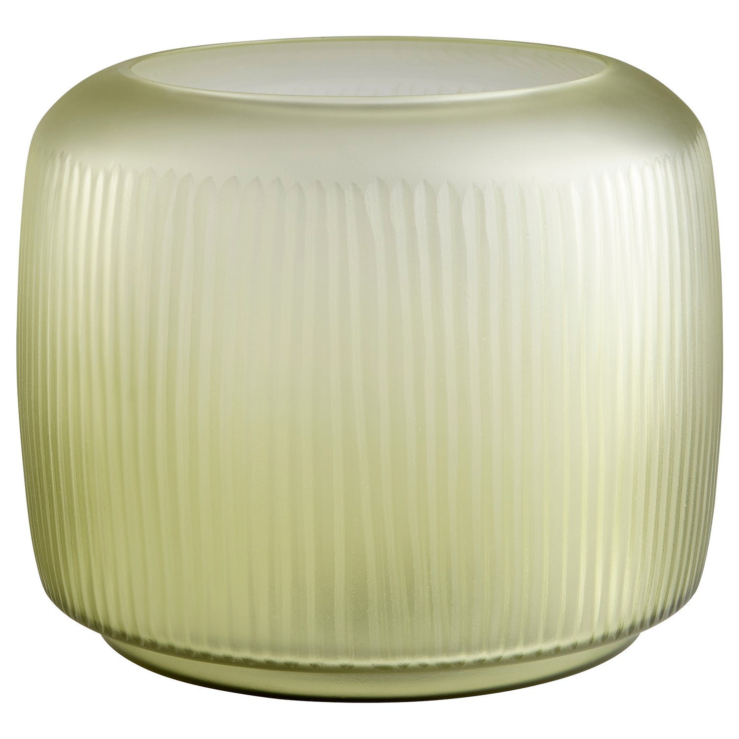 Cyan Design 10443 Sorrel Vase - Medium Green Ceramic Vase for Home Decor, Wedding Centerpieces & Floral Arrangements