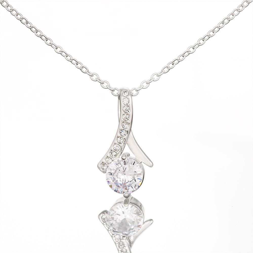 Alluring Necklace for Future Wife - Birthday Gift with Card & Box - Perfect for Anniversaries & Proposals