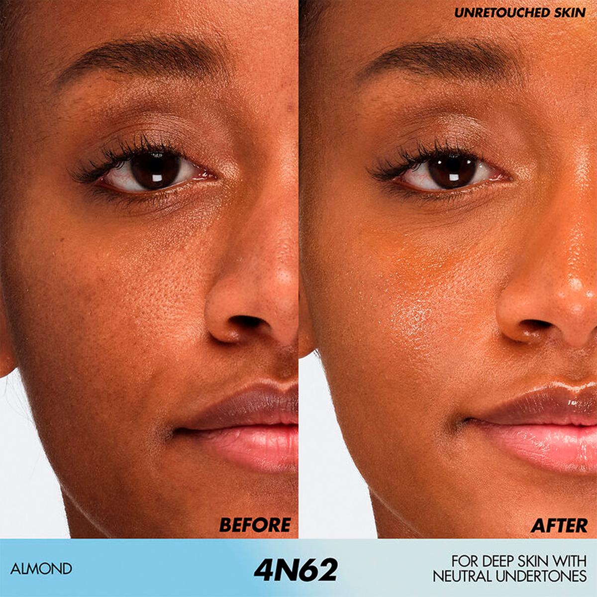 4N62 HD Skin Hydra Glow Serum - Hydrating & Brightening Facial Treatment for Dry & Dull Skin | Day & Night Use for Radiant Complexion | Perfect for Skincare Routine & Makeup Prep