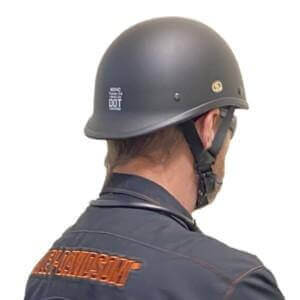 Twister T360 Beanie Fiberglass DOT Approved Reversible Helmet - Lightweight Motorcycle Helmet for Men & Women - Perfect for Cruiser, Scooter, and Street Bike Riders