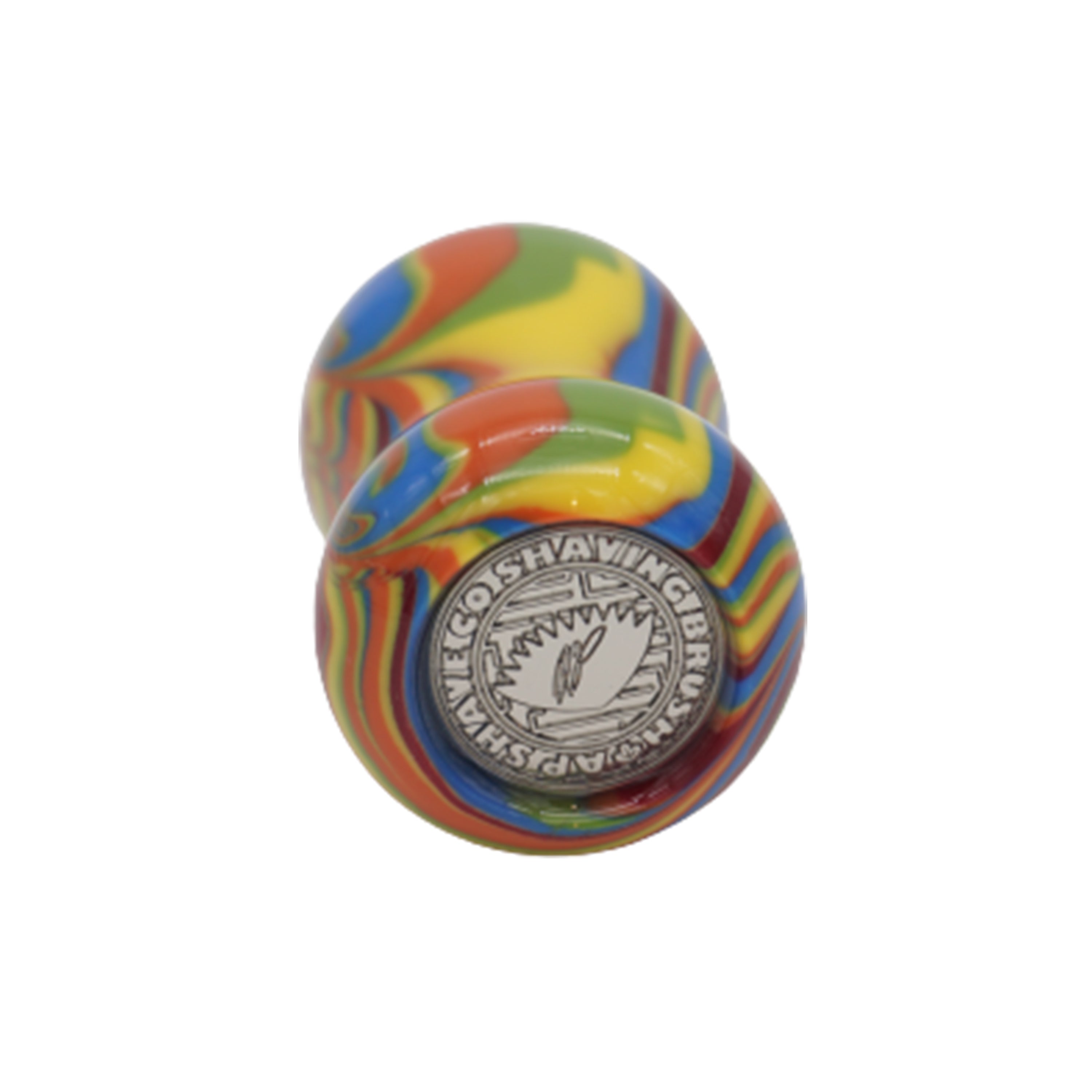 Premium Handcrafted Disco Shaving Brush Handle - Fits 24mm & 26mm Knots - Perfect for Wet Shaving & Grooming Gifts for Men