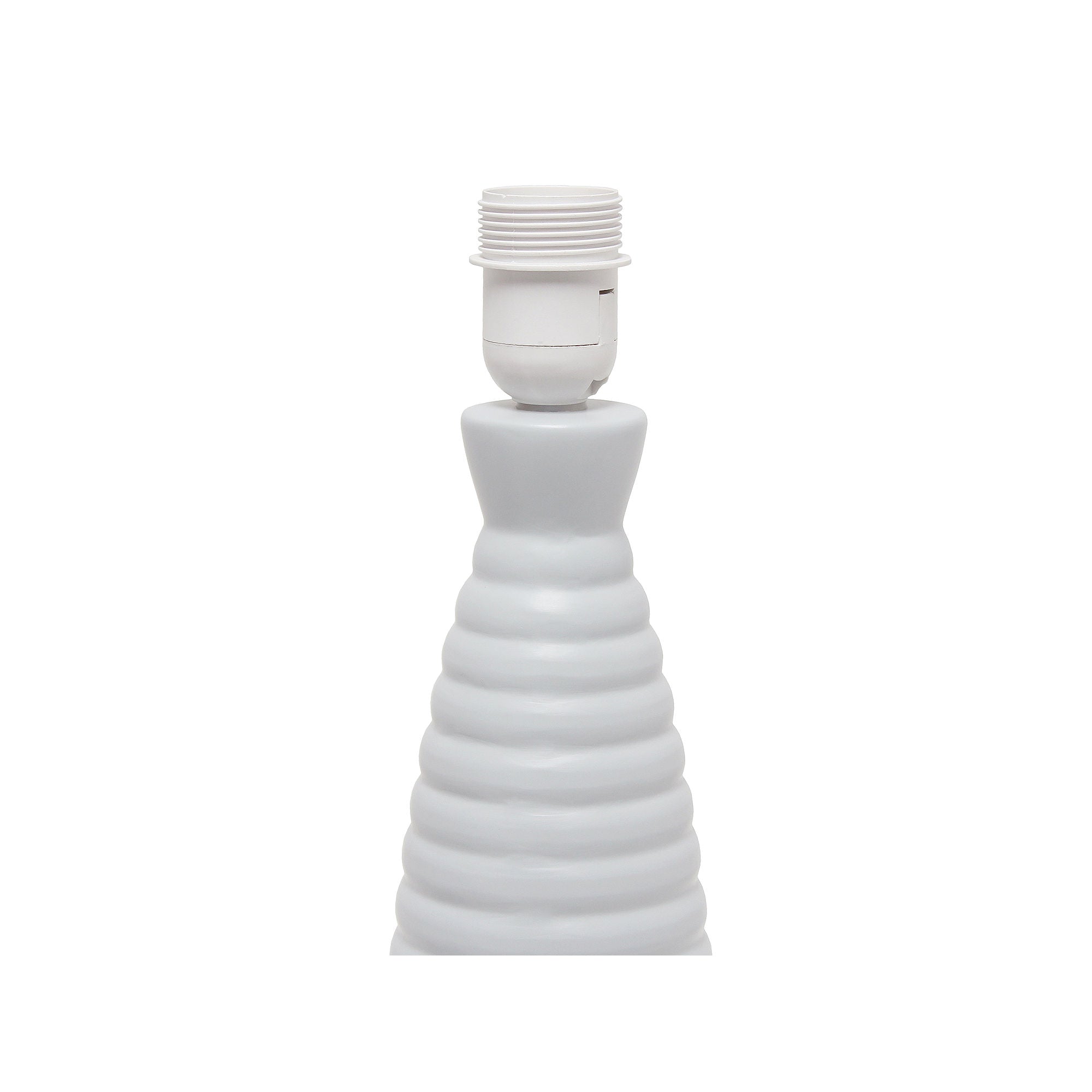 Alsace Ceramic Table Lamp LT2076 - Simple Designs National Brand - Black & Gray - Perfect for Bedroom, Living Room, or Office Decor