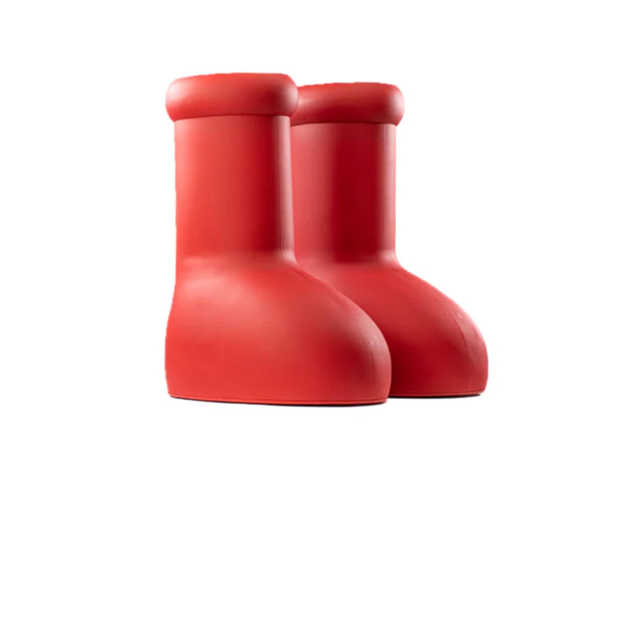 Big Red Boots (2023) - Trendy Chunky Platform Boots for Women & Men | Perfect for Streetwear, Cosplay & Fashion Statement Outfits