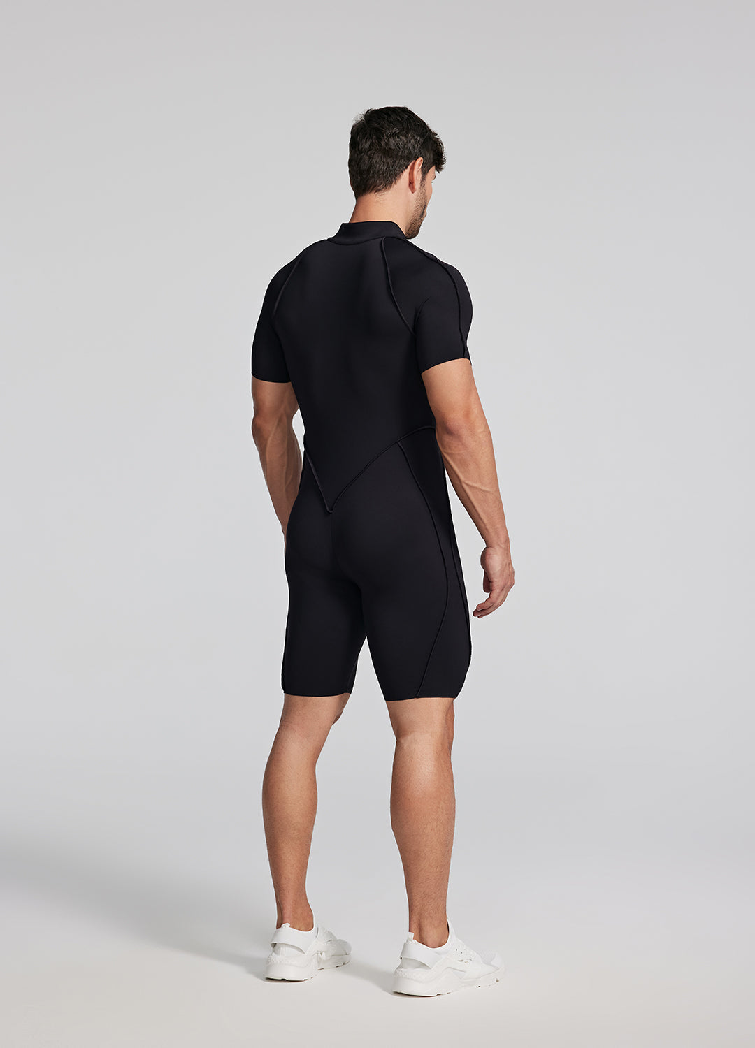 Men's Closed Back Shorts - Comfortable Hero Suit for Workout & Cosplay | Perfect for Gym, Running & Superhero Costumes
