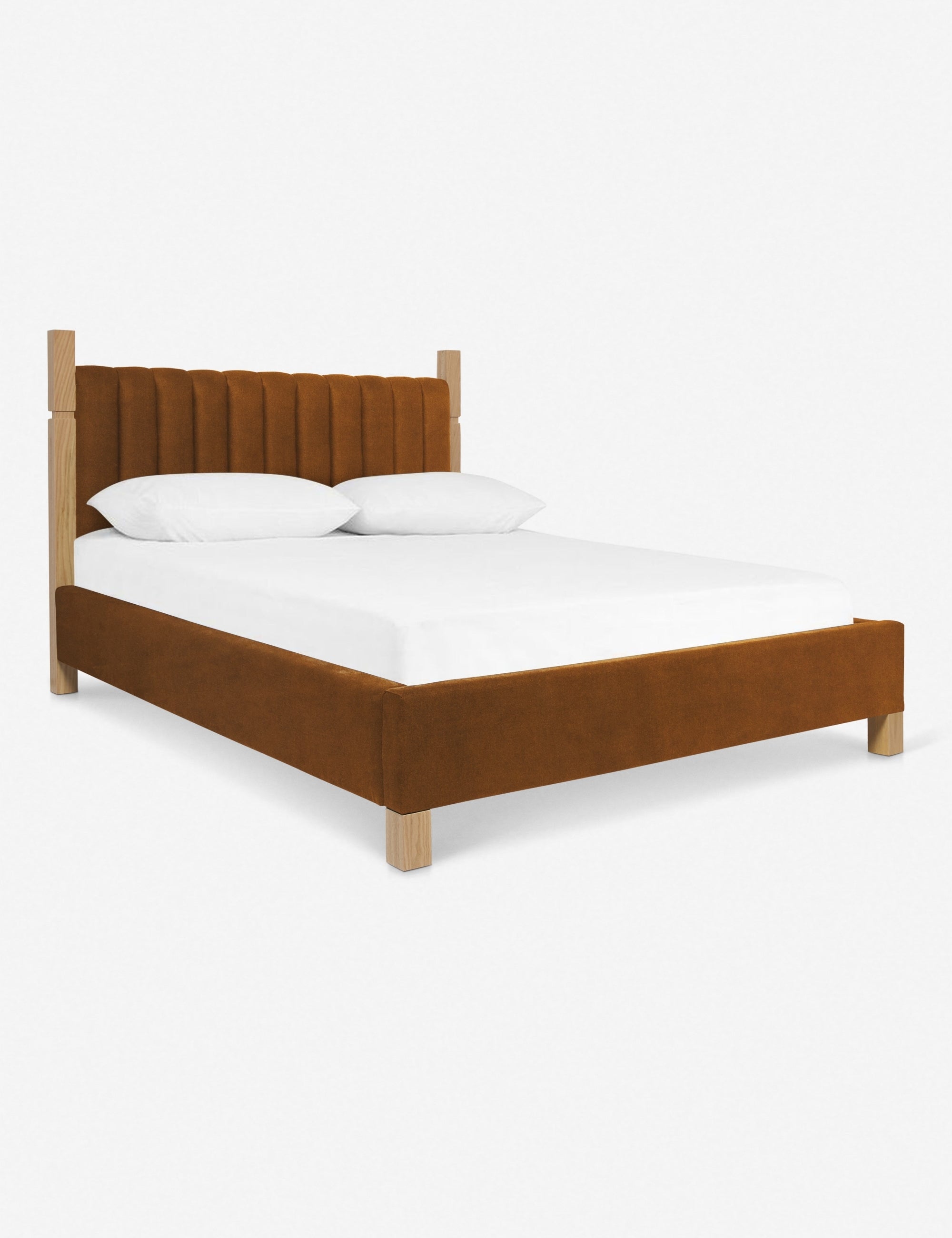 Ambleside Bed by Ginny Macdonald - Modern Wooden Bed Frame with Headboard - Perfect for Master Bedroom, Guest Room & Cozy Home Decor