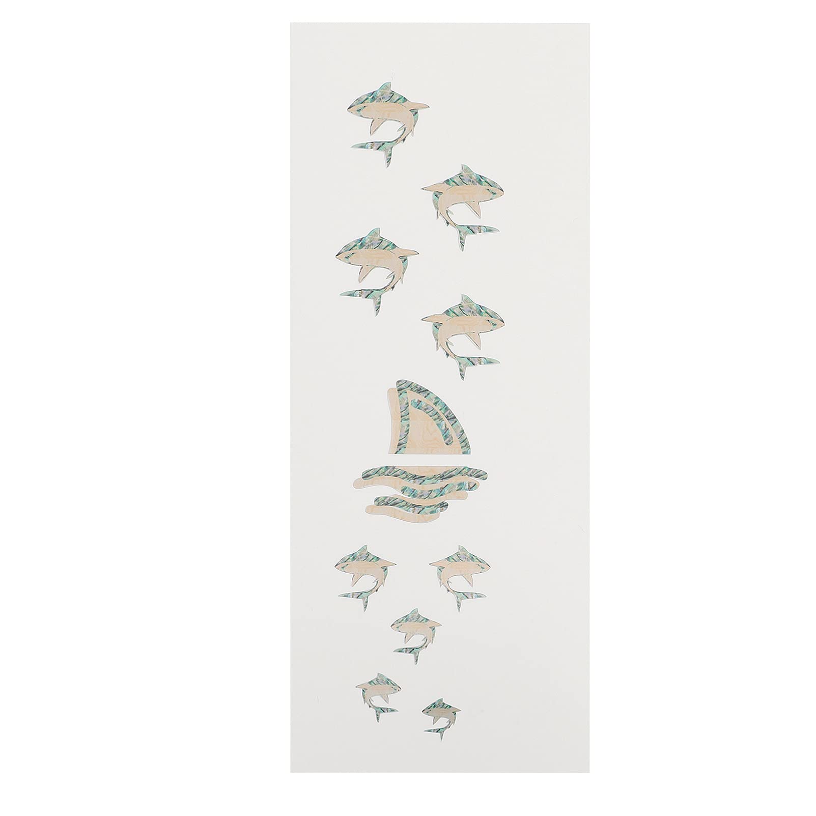 Bass Guitar Fretboard Stickers - DIY Guitar Neck Inlay Decals with Note Labels for Electric & Acoustic Guitars - Perfect for Learning, Practice & Customizing String Instruments