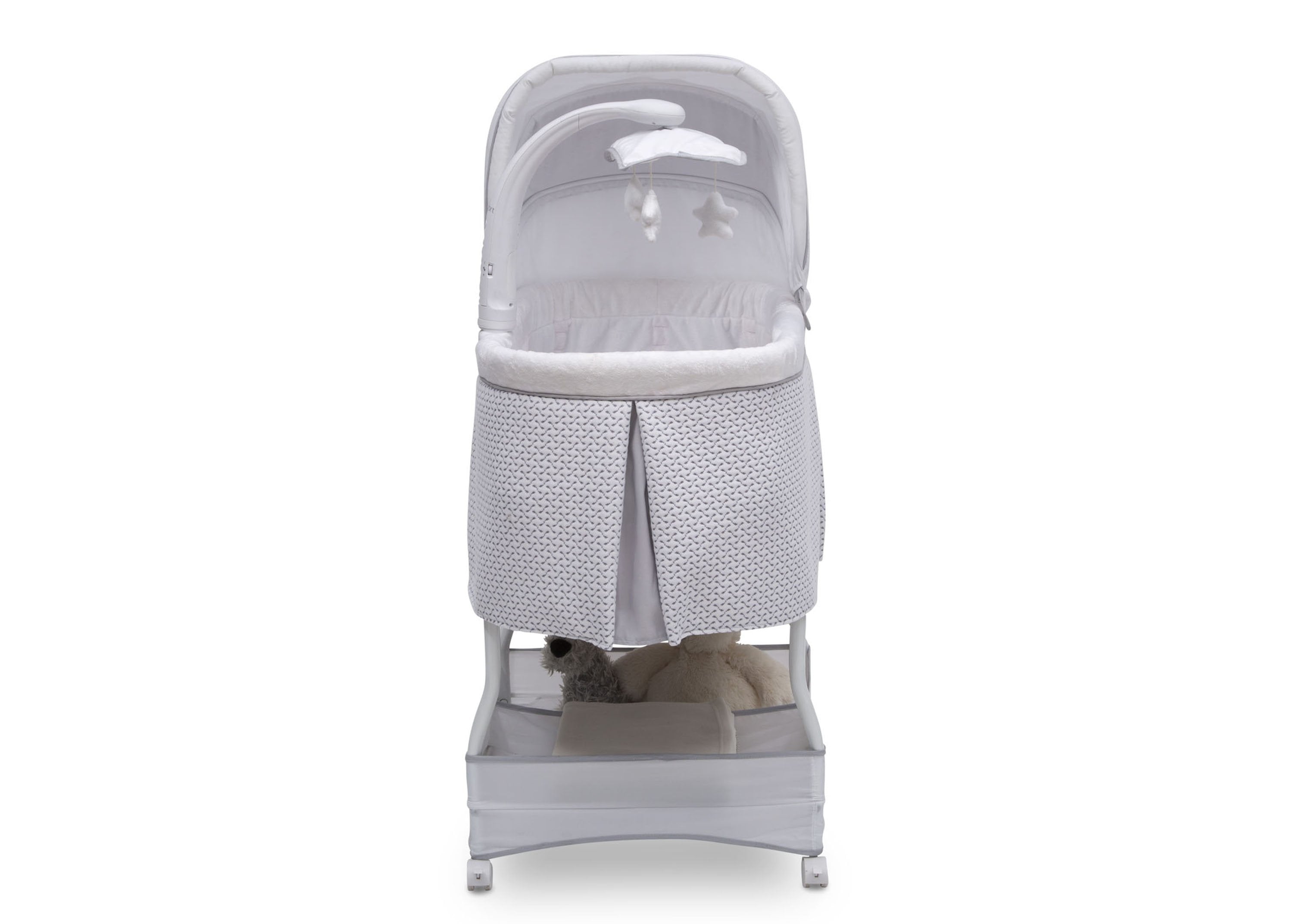 iComfort Auto Glide Bassinet - Portable Baby Crib with Smooth Rocking Motion for Newborns & Infants | Perfect for Nursery, Bedroom & Travel Use