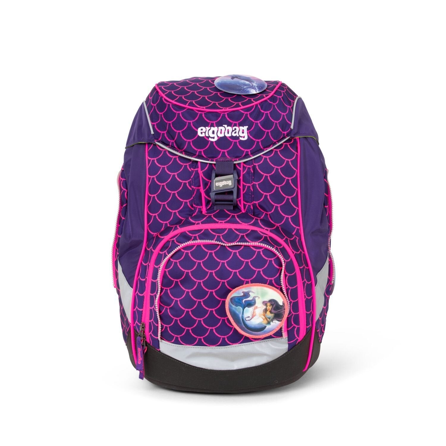 Ergobag School Backpack 6-Piece Set - Lightweight, Durable & Spacious for Kids & Teens | Perfect for School, Travel & Outdoor Adventures | PearlDiveBear