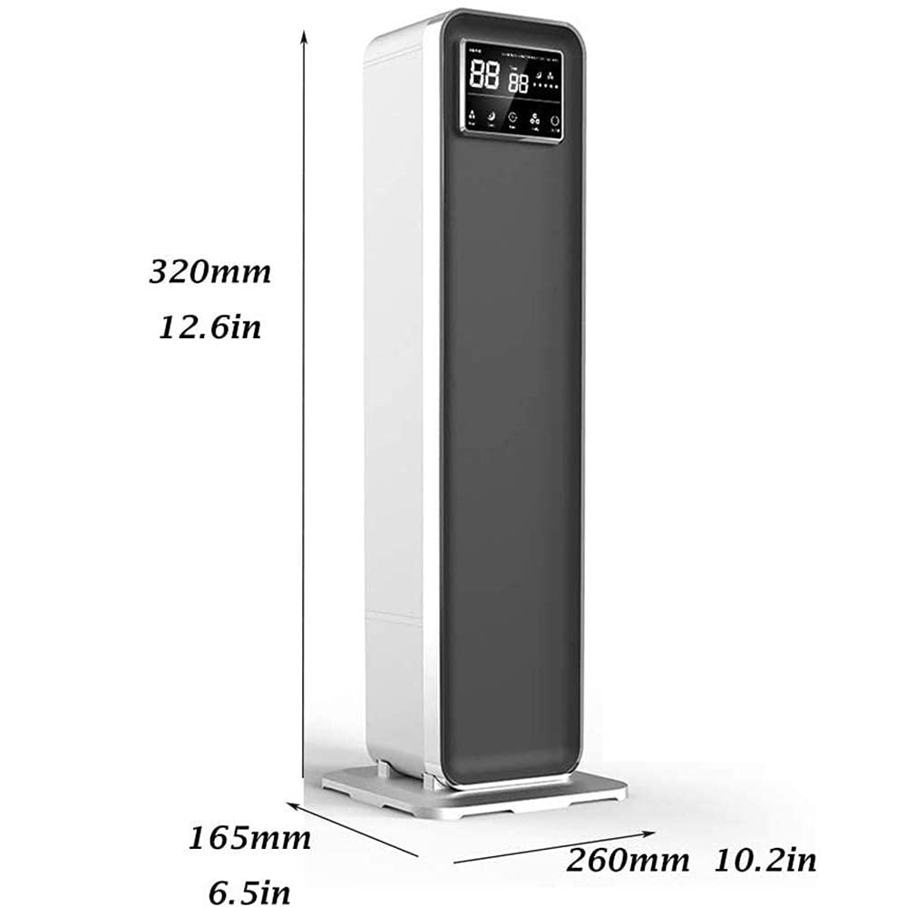 8.5L Cool Mist Ultrasonic Humidifier for Bedroom & Home - Large Capacity, Humidistat, Auto Shut-Off, Waterless Protection - Perfect for Baby Nursery, Office & Dry Climate Relief