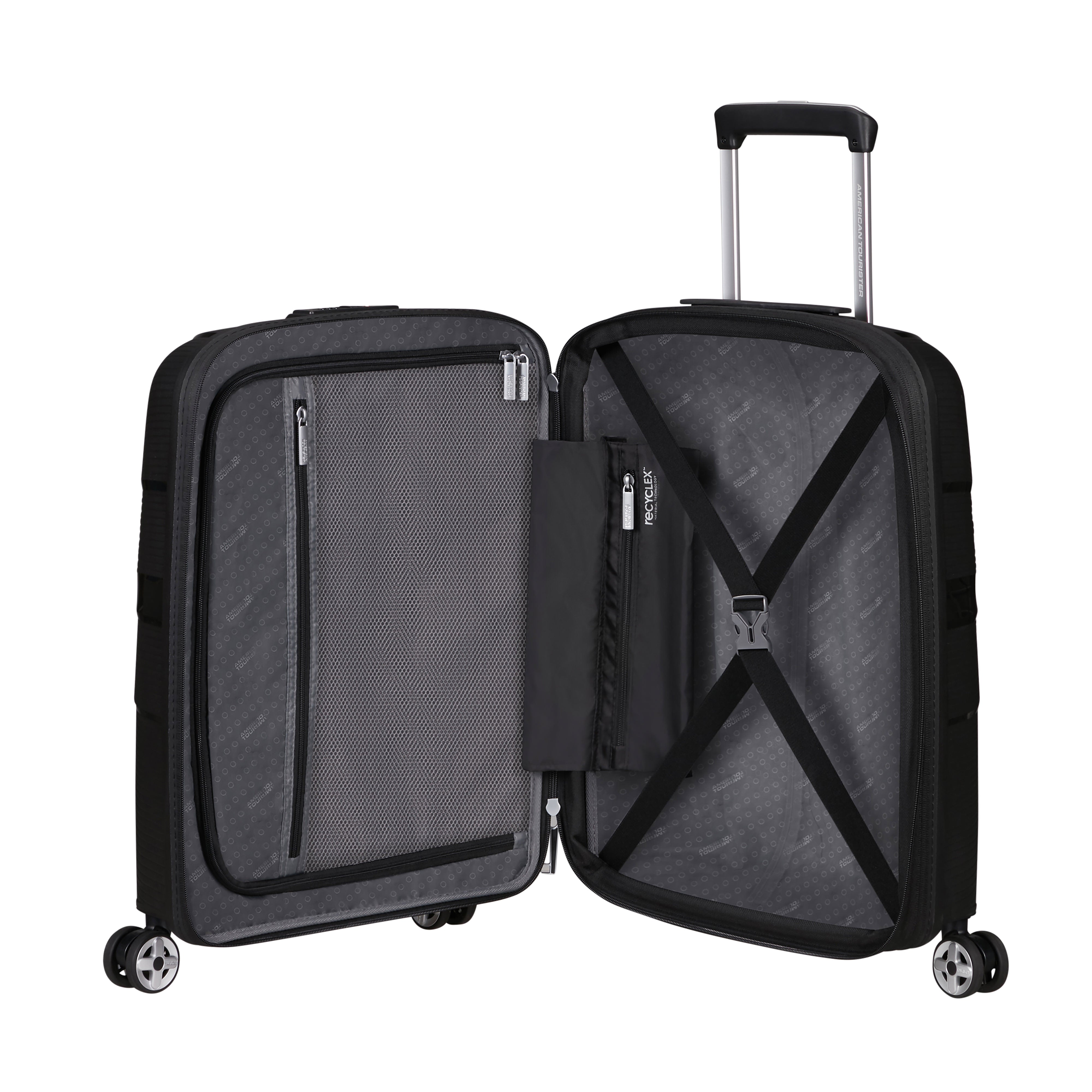 American Tourister StarVibe Spinner Carry On Expandable Luggage - Lightweight 20