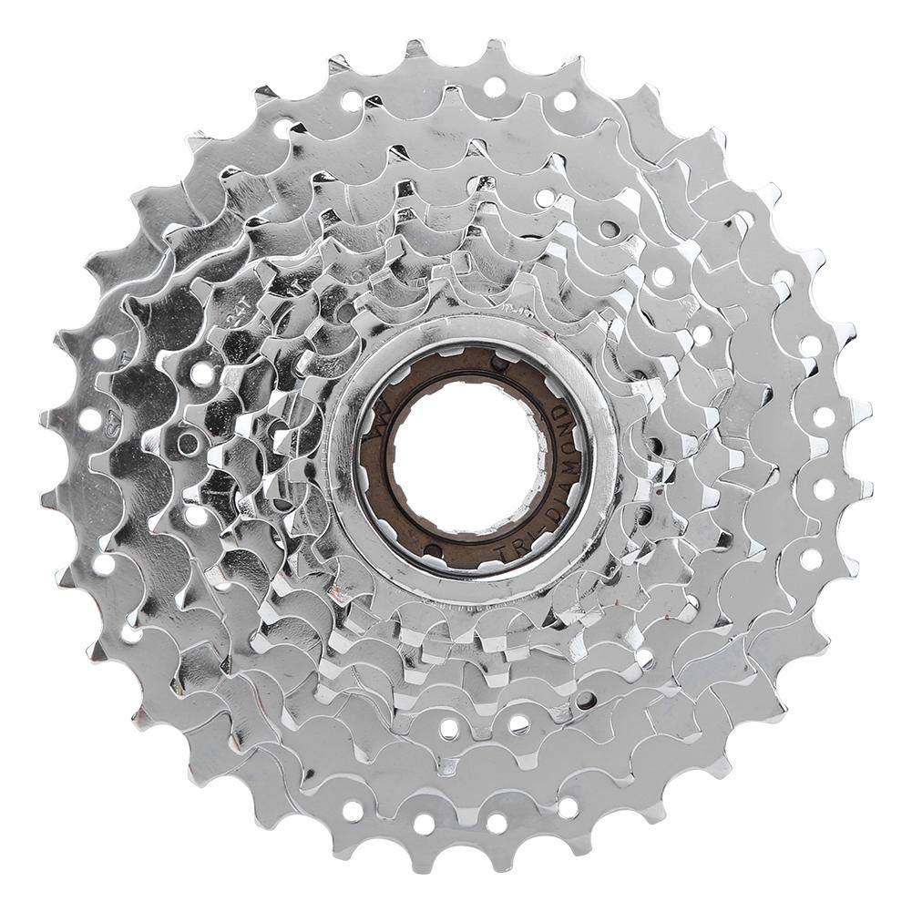 Voluxe Bicycle Rear Freewheel - 7 Speed Mountain Bike Cassette - Durable Road & MTB Freehub for Smooth Riding - Perfect for Trail Cycling, Commuting & Fitness Training