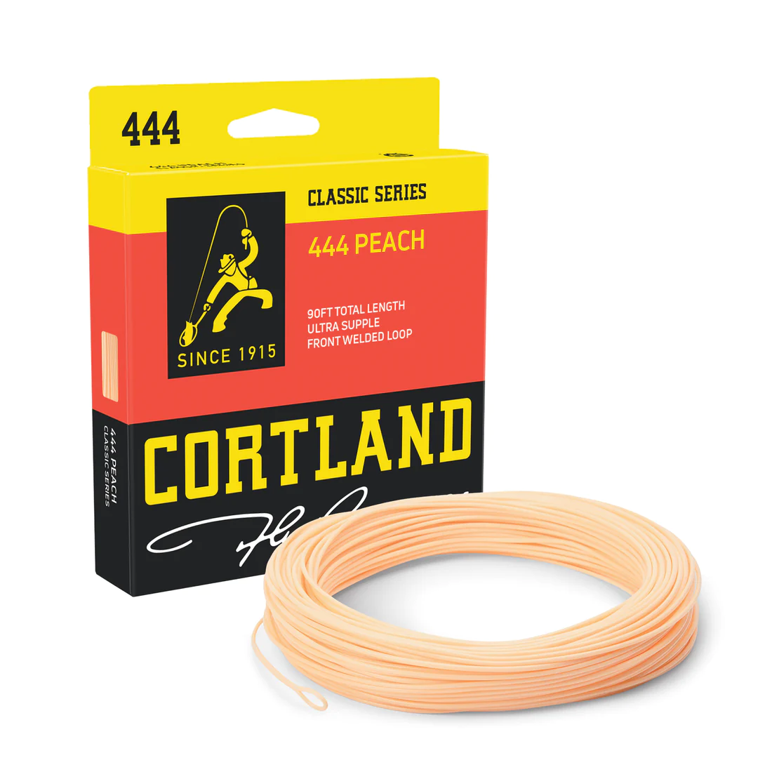 444 Fly Line WF5/F 90ft - Premium Weight Forward Floating Fly Fishing Line for Trout, Bass & Salmon - Perfect for Freshwater & Saltwater Fly Fishing