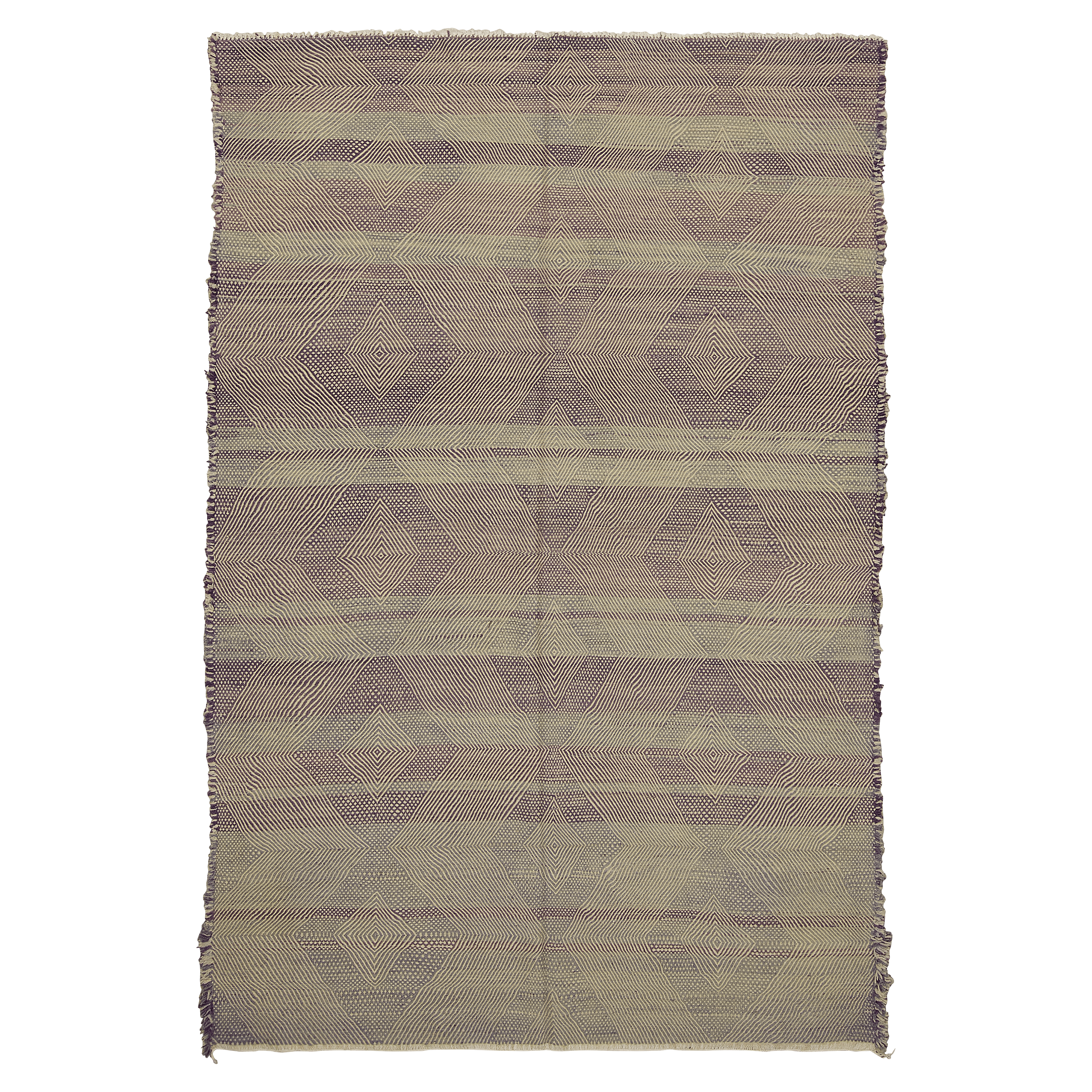 Kilim Zamour KZ19 Handmade Turkish Rug - Boho Chic Home Decor for Living Room, Bedroom & Office