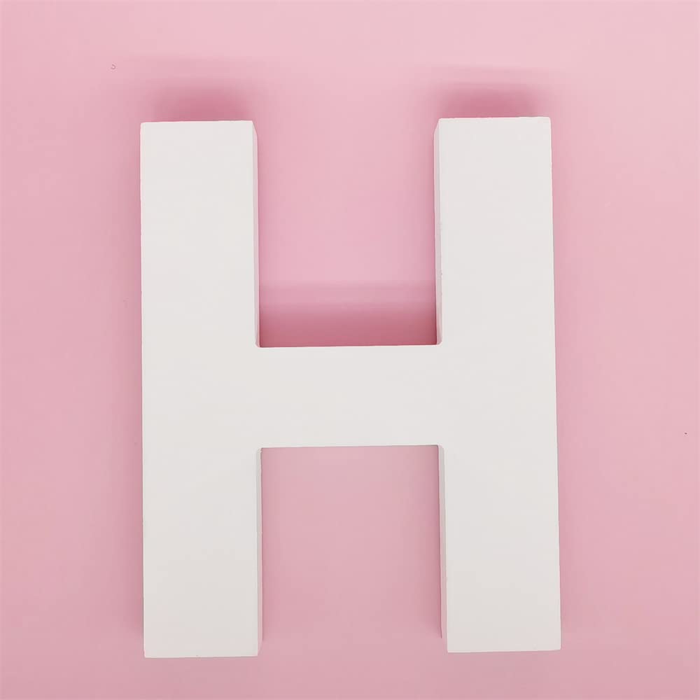 Wooden Wall Letters for Home Decor - Freestanding Wood Alphabet Letters for Kids Bedroom, Wedding, Birthday Party Decorations - Perfect for Nursery, Living Room & DIY Projects
