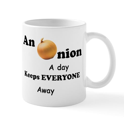 White - Onion A Day Mug