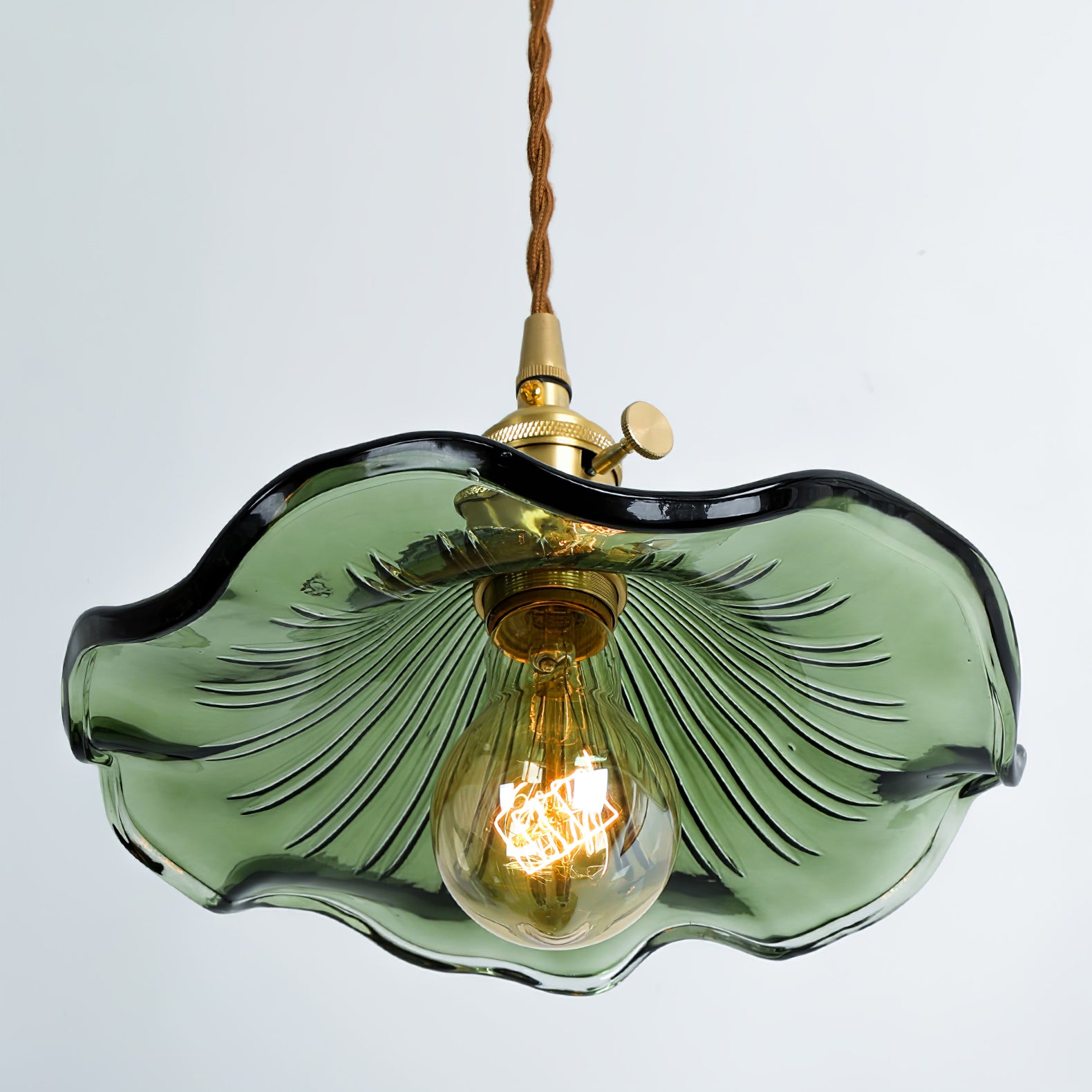 Handmade Glass Hibiscus Flower Swag Light - Elegant Tropical Home Decor for Patio, Bedroom & Living Room Lighting