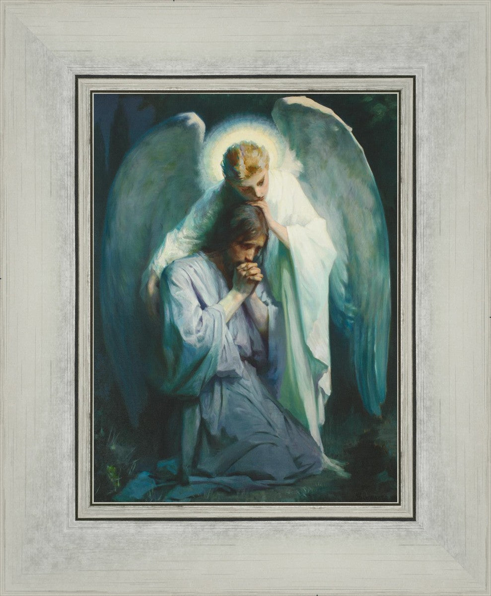 Agony in the Garden - Religious Art Print - Biblical Wall Decor for Home, Church & Office - Jesus Christ Prayer Scene - Christian Gift Idea